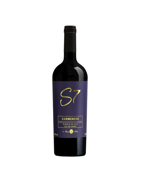 Excelente Carmenere S7 Single Block Premium de la Viña Casa Silva en Oferta