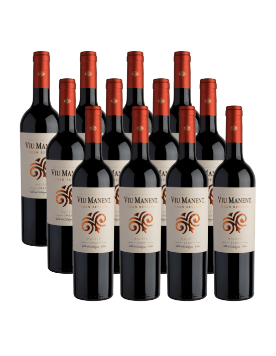 Pack 12 Malbec, Gran Reserva, viu manent