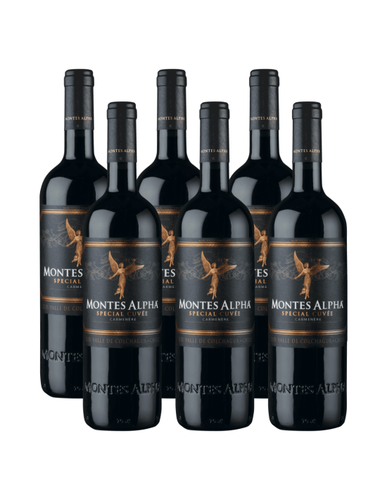 Pack 6 Carmenere, Montes Alpha Special Cuvée, Viña Montes