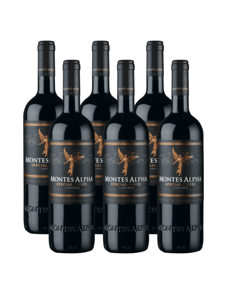 Pack 6 Carmenere, Montes Alpha Special Cuvée, Viña Montes