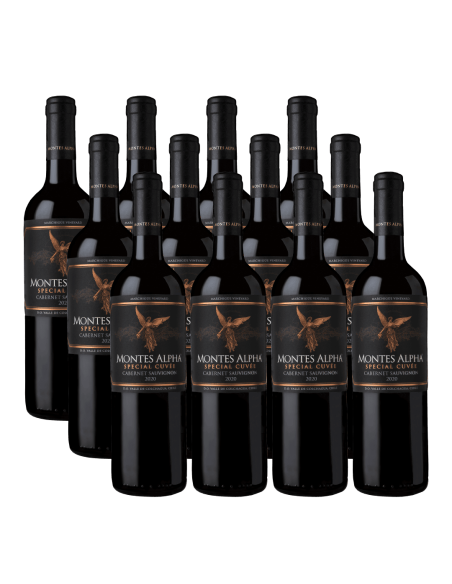 Pack 12 Cabernet Sauvignon, Montes Alpha Special Cuvée, Viña Montes