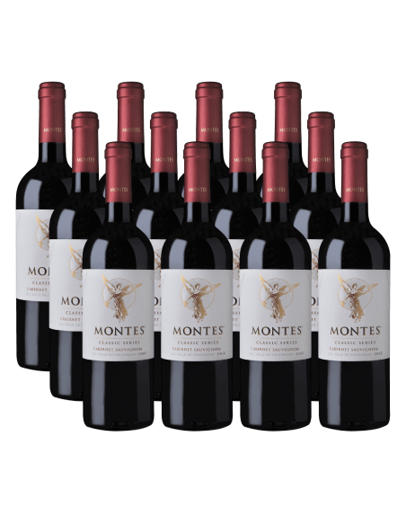 Pack 12 Cabernet Sauvignon, Reserva, Montes Classic Series, Viña Montes