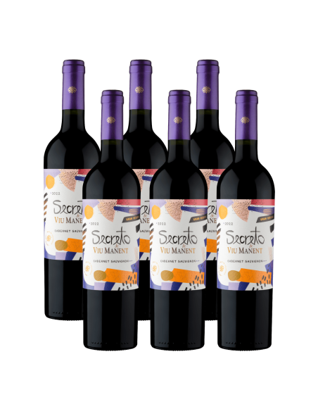 Pack 6 Cabernet Sauvignon, Secreto, Viu Manent