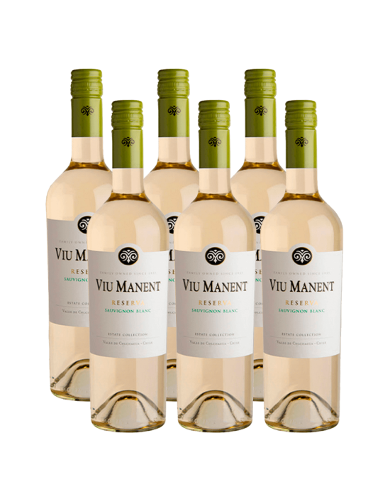 Pack 6 Sauvignon Blanc, Reserva, viu manent