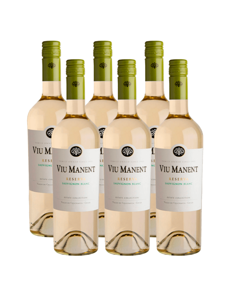 Pack 6 Sauvignon Blanc, Reserva, viu manent