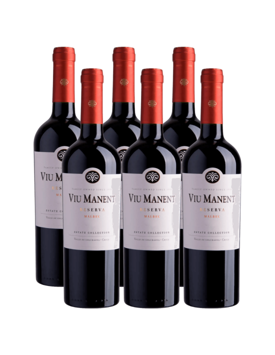 Pack 6 Malbec, reserva, viu manent