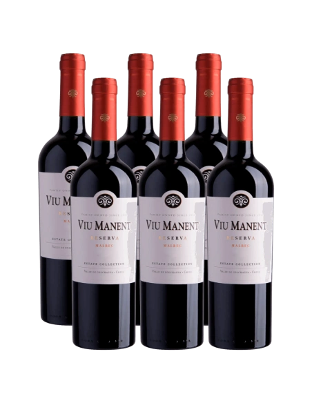 Pack 6 Malbec, reserva, viu manent