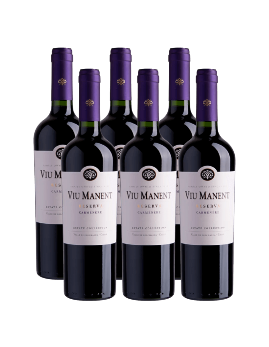 Pack 6, Carmenere, Reserva, Viu Manent