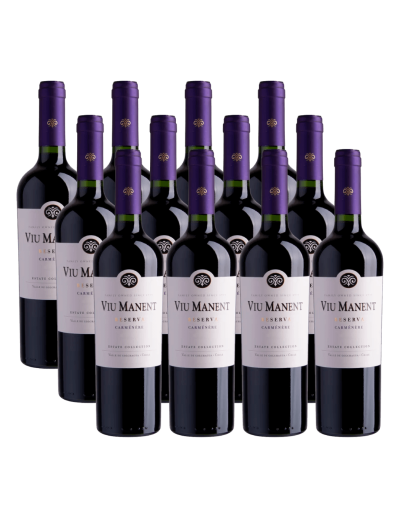 Pack 12, Carmenere, Reserva, Viu Manent