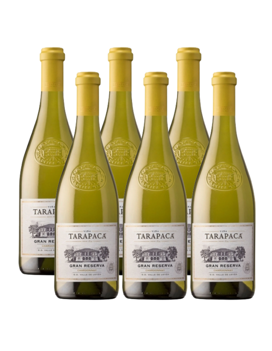 Pack 6 Chardonnay, Gran Reserva, Viña Tarapacá, San Pedro