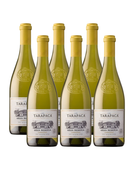 Pack 6 Chardonnay, Gran Reserva, Viña Tarapacá, San Pedro