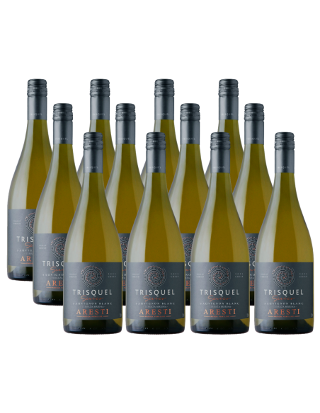 Pack 12 Sauvignon Blanc, Premium, Trisquel Series, Viña Aresti
