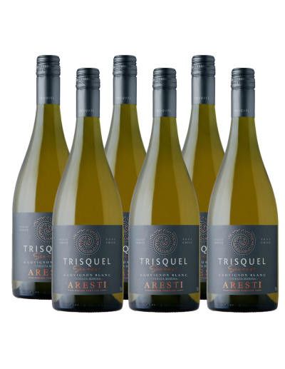 Pack 6 Sauvignon Blanc, Premium, Trisquel Series, Viña Aresti