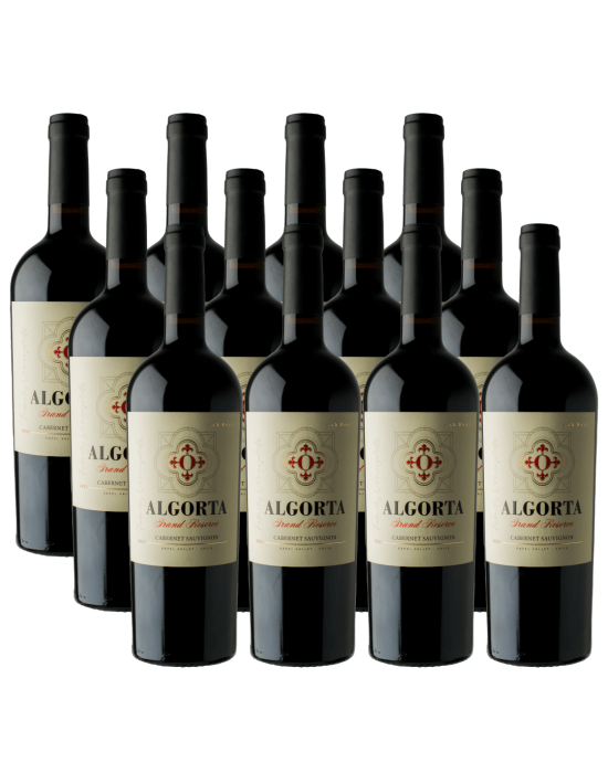 Pack 12 Cabernet Sauvignon, Gran reserva, Algorta