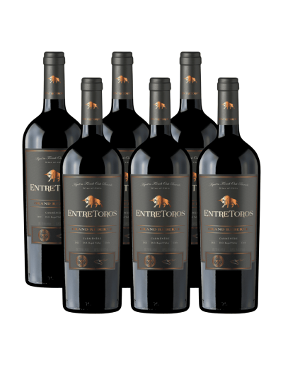 Pack 6 Carmenere Gran Reserva Entre toros, Bestias Wines