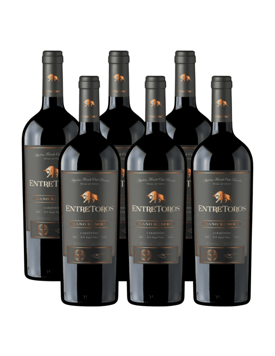 Pack 6 Carmenere Gran Reserva Entre toros, Bestias Wines
