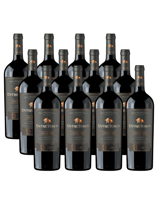 Pack 12 Carmenere Gran Reserva Entre toros, Bestias Wines