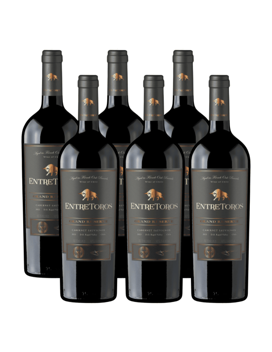 Pack 6 Cabernet Sauvignon Gran Reserva Entre toros, Bestias Wines