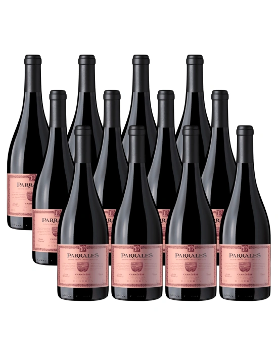 Pack 12 Carmenere, Gran Reserva, Parrales, Bestias Wines
