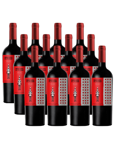 Pack 12 Cabernet Sauvignon, Máscara de Fuego, Chateau los boldos
