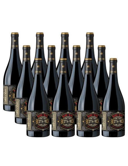 Pack 12 Ensamblaje PV/CS , Gran reserva, Bestia Rock, Bestias Wines