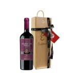 Pack de Regalo Casas de Polo Winemaker Carmenere en Caja de Madera