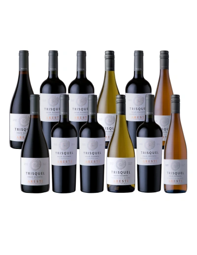 Pack Mix 12 Gran Reserva Trisquel de Viña Aresti
