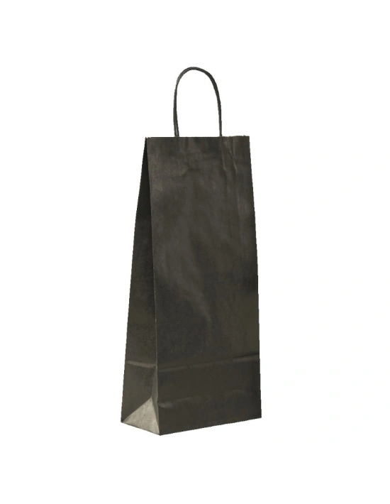 Bolsa de papel kraft 40x9x9 (cm) Negra