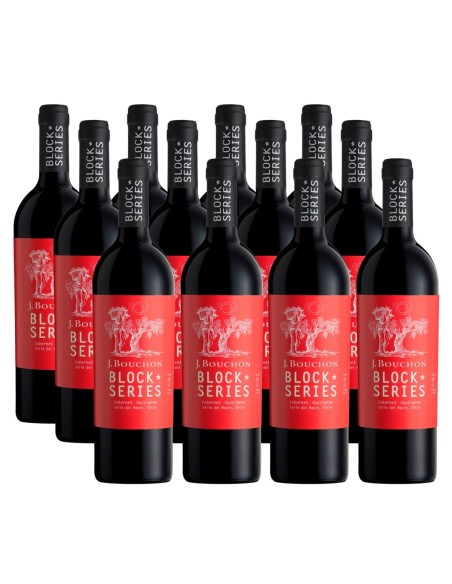 Pack 12 Cabernet Sauvignon, Block series, J.Bouchon