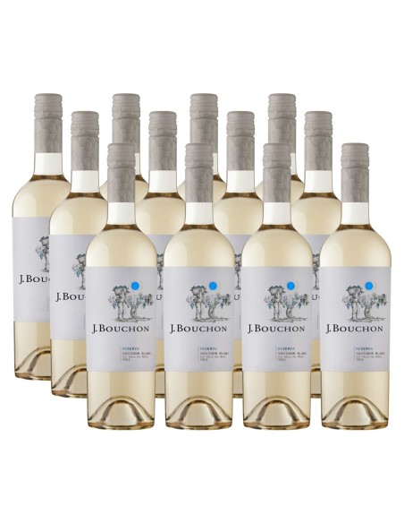 Pack 12 Sauvignon blanc, reserva, J.Bouchon