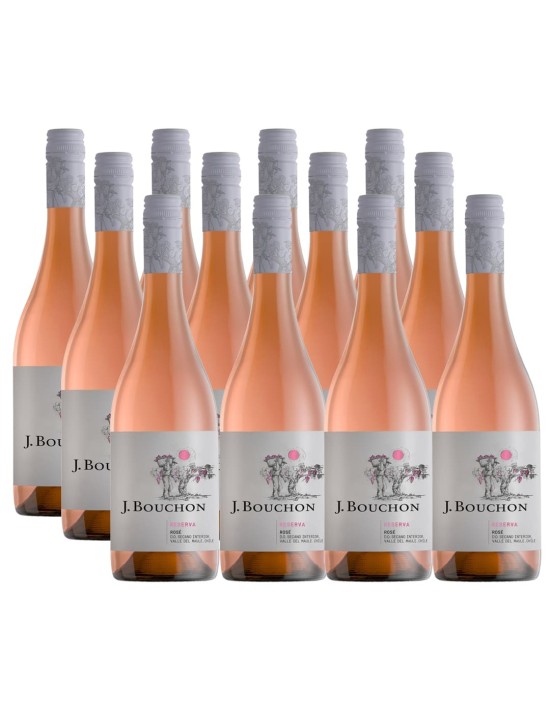 Pack 12 Rose, reserva, J.Bouchon