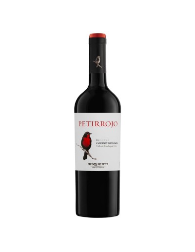 Cabernet Sauvignon, Petirrojo, reserva, Bisquertt