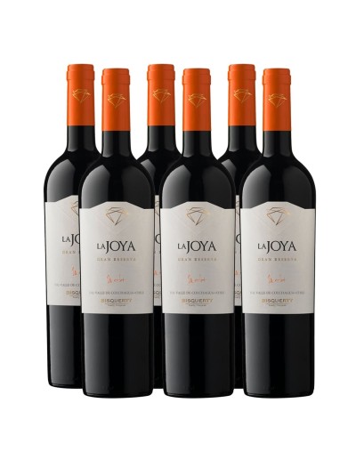 Pack 6 Merlot, Gran Reserva, La joya, bisquertt