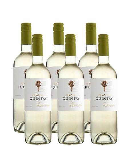 Pack 6 Sauvignon Blanc, Reserva, Clava, Quintay en Oferta!