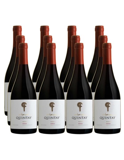 Pack 12 Syrah, Reserva, Clava, Quintay en Oferta!