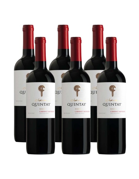 Pack 6 Cabernet Sauvignon, Reserva, Clava, Quintay en Oferta!