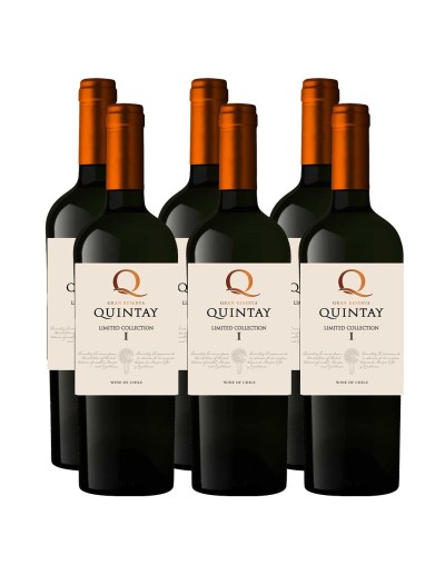 Pack 6 Blend Limited Collection II, Gran Reserva, Q, Quintay en Oferta!