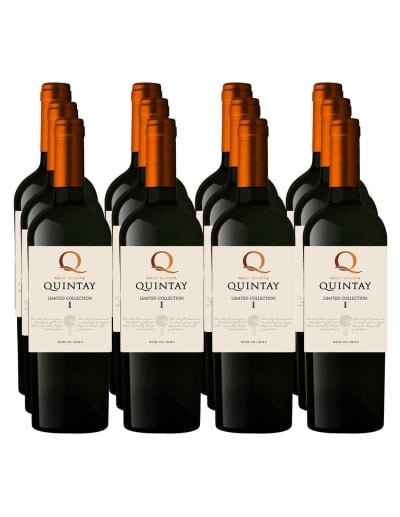 Pack 12 Blend Limited Collection II, Gran Reserva, Q, Quintay en Oferta!