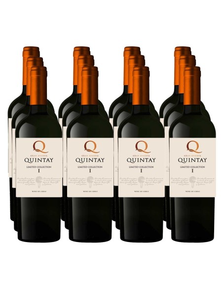 Pack 12 Blend Limited Collection II, Gran Reserva, Q, Quintay en Oferta!