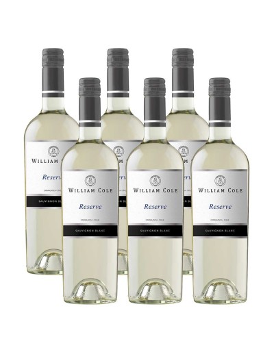 Pack 6 Sauvignon Blanc, Reserva, William Cole en Oferta!