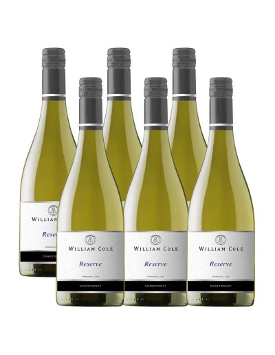 Pack 6 Chardonnay, Reserva, William Cole en Oferta!