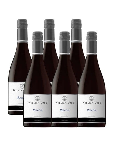 Pack 6 Pinot Noir, Reserva, William Cole en Oferta!