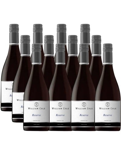 Pack 12 Pinot Noir, Reserva, William Cole en Oferta!