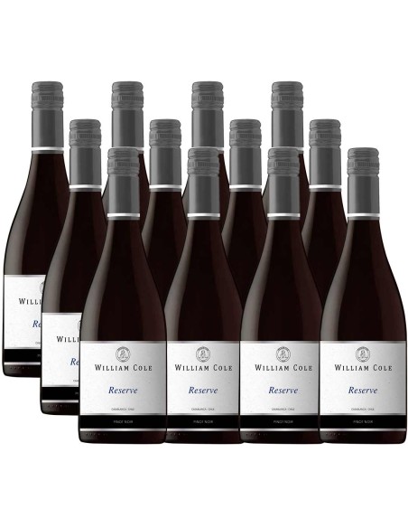 Pack 12 Pinot Noir, Reserva, William Cole en Oferta!