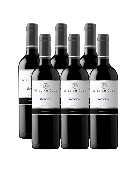Pack 6 Carmenere, Reserva, William Cole en Oferta!