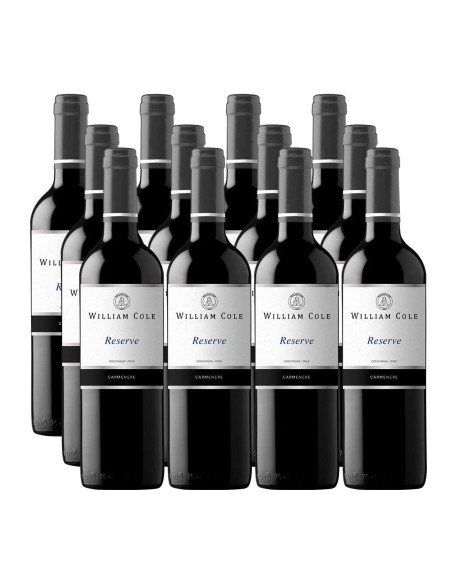 Pack 12 Carmenere, Reserva, William Cole en Oferta!