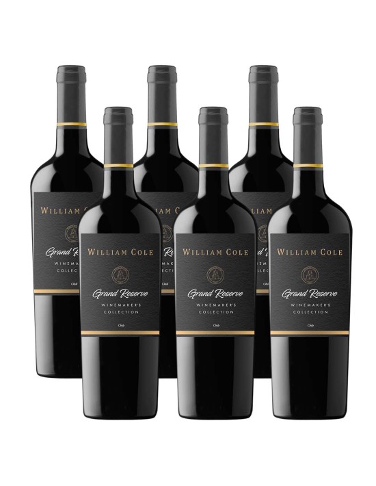 Pack 6 Blend Winemaker's Collection ,Gran Reserva, William Cole en Oferta!