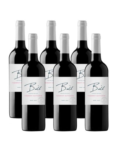 Pack 6 Cabernet Sauvignon, Premium, Bill, William Cole en Oferta!