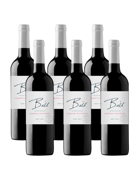 Pack 6 Cabernet Sauvignon, Premium, Bill, William Cole en Oferta!