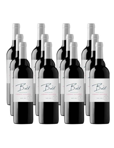 Pack 12 Cabernet Sauvignon, Premium, Bill, William Cole en Oferta!